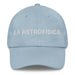 La Astrofísica The Astrophysicist Mexican Spanish Pride Gift Regalo Dad Hat Mexicada Light Blue