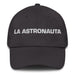 La Astronauta The Astronaut Mexican Spanish Pride Gift Regalo Dad Hat Mexicada Dark Grey