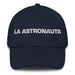 La Astronauta The Astronaut Mexican Spanish Pride Gift Regalo Dad Hat Mexicada Navy