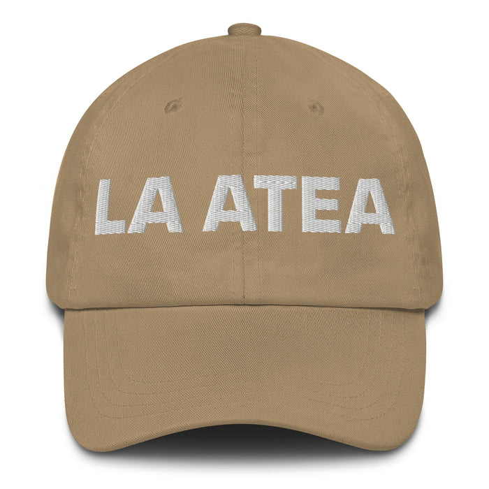 La Atea The Atheist Mexican Spanish Pride Gift Regalo Dad Hat - Mexicada