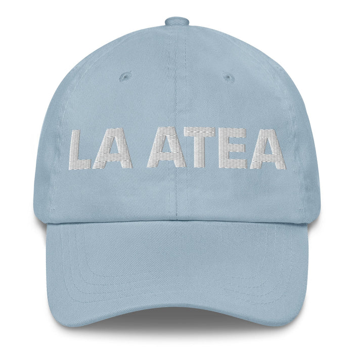 La Atea The Atheist Mexican Spanish Pride Gift Regalo Dad Hat Mexicada Light Blue