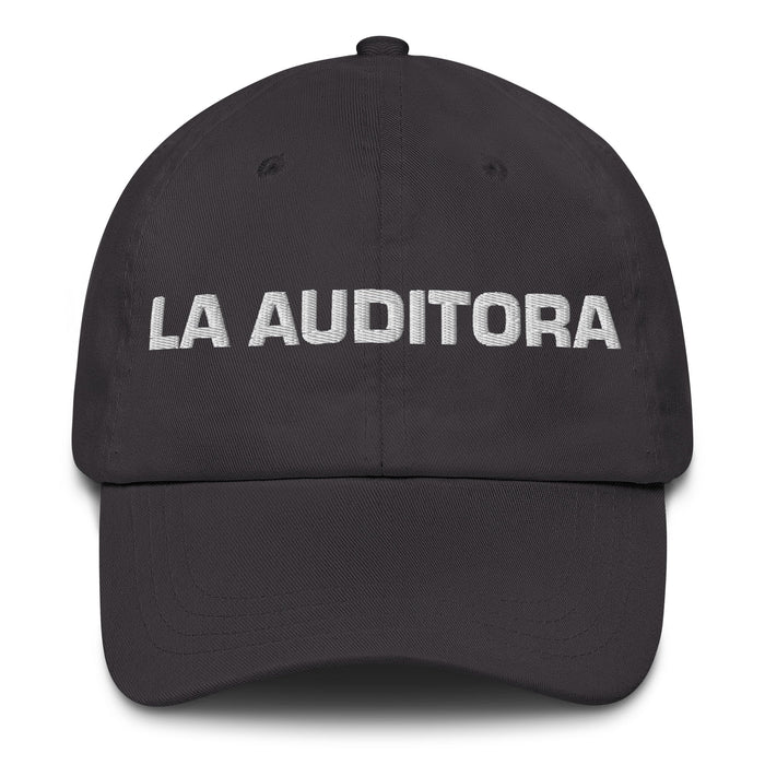 La Auditora The Auditor Mexican Spanish Pride Gift Regalo Dad Hat - Mexicada