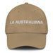 La Australiana The Australian Mexican Spanish Pride Gift Regalo Dad Hat - Mexicada