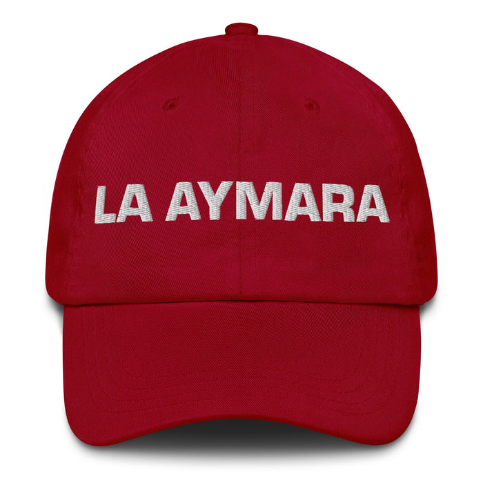 La Aymara The Aymara Mexican Spanish Pride Gift Regalo Dad Hat - Mexicada