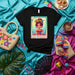 LA BAIANA Lotería Card T-Shirt: Brazilian Bahia Woman, Cute Afro-Latina Art, Carnival Theme Tee, Mexican Bingo Game Inspired, Unisex Graphic Shirt, Colorful Summer Vacation Top Mexicada