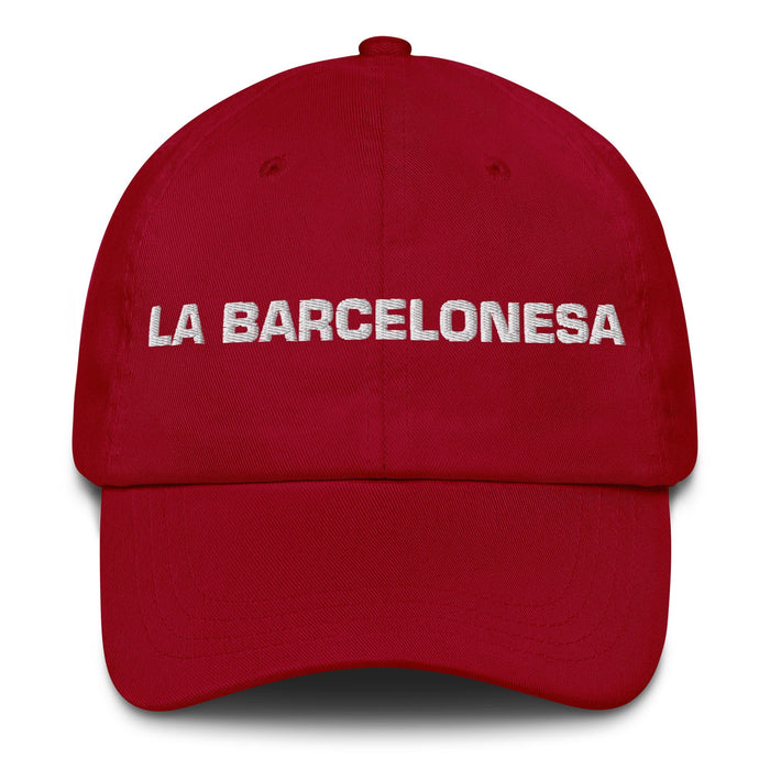 La Barcelonesa The Barcelonian Mexican Spanish Pride Gift Regalo Dad Hat - Mexicada