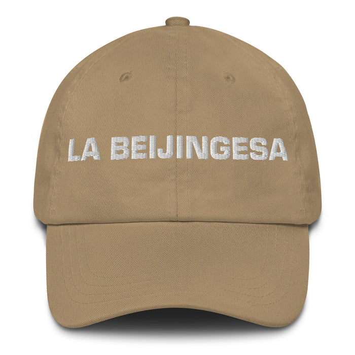 La Beijingesa The Beijinger Mexican Spanish Pride Gift Regalo Dad Hat - Mexicada