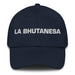 La Bhutanesa The Bhutanese Mexican Spanish Pride Gift Regalo Dad Hat Mexicada Navy