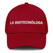 La Biotecnóloga The Biotechnologist Mexican Spanish Pride Gift Regalo Dad Hat - Mexicada