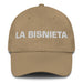 La Bisnieta The Great-Granddaughter / The Great-Grandson Mexican Spanish Pride Gift Regalo Dad Hat Mexicada Khaki