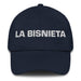 La Bisnieta The Great-Granddaughter / The Great-Grandson Mexican Spanish Pride Gift Regalo Dad Hat Mexicada Navy