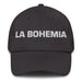 La Bohemia The Bohemian Mexican Spanish Pride Gift Regalo Dad Hat Mexicada Dark Grey