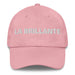 La Brillante The Brilliant One Mexican Spanish Pride Gift Regalo Embroidered Dad Hat Mexicada Pink