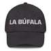 La Búfala The Ox Mexican Spanish Pride Gift Regalo Dad Hat Mexicada Dark Grey