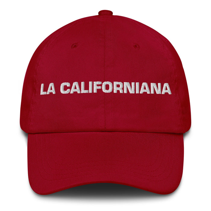 La Californiana The Californian Mexican Spanish Pride Gift Regalo Dad Hat - Mexicada