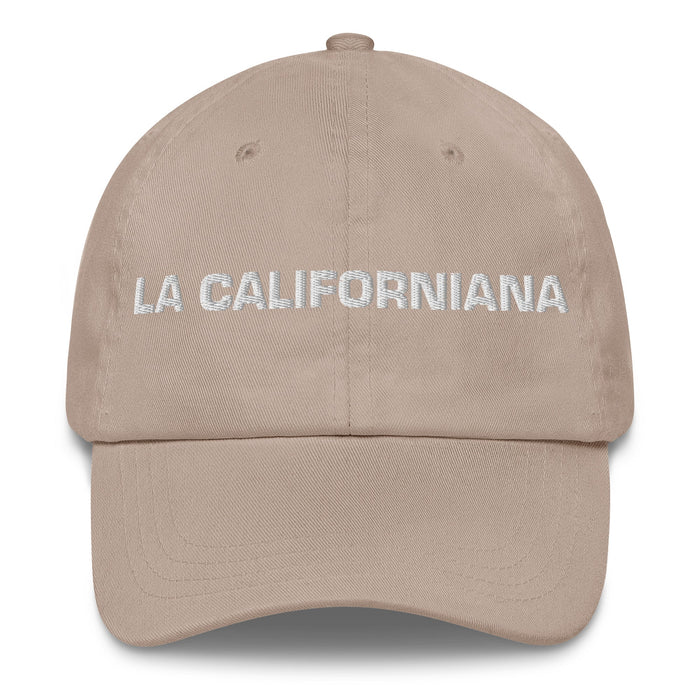 La Californiana The Californian Mexican Spanish Pride Gift Regalo Dad Hat - Mexicada