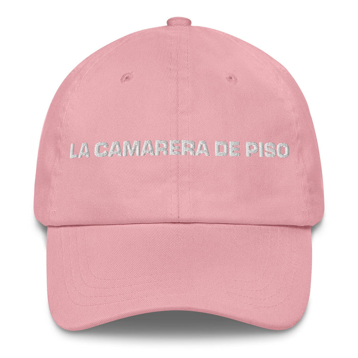 La Camarera De Piso The Housekeeper Mexican Spanish Pride Gift Regalo Dad Hat Mexicada Pink