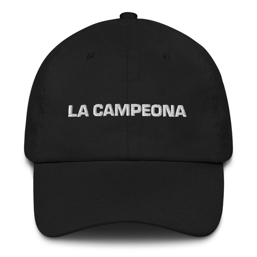 La Campeona The Champion Mexican Spanish Pride Gift Regalo Dad Hat - Mexicada