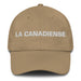 La Canadiense The Canadian Mexican Spanish Pride Gift Regalo Dad Hat - Mexicada