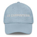 La Carpintera The Carpenter Mexican Spanish Pride Gift Regalo Dad Hat Mexicada Light Blue