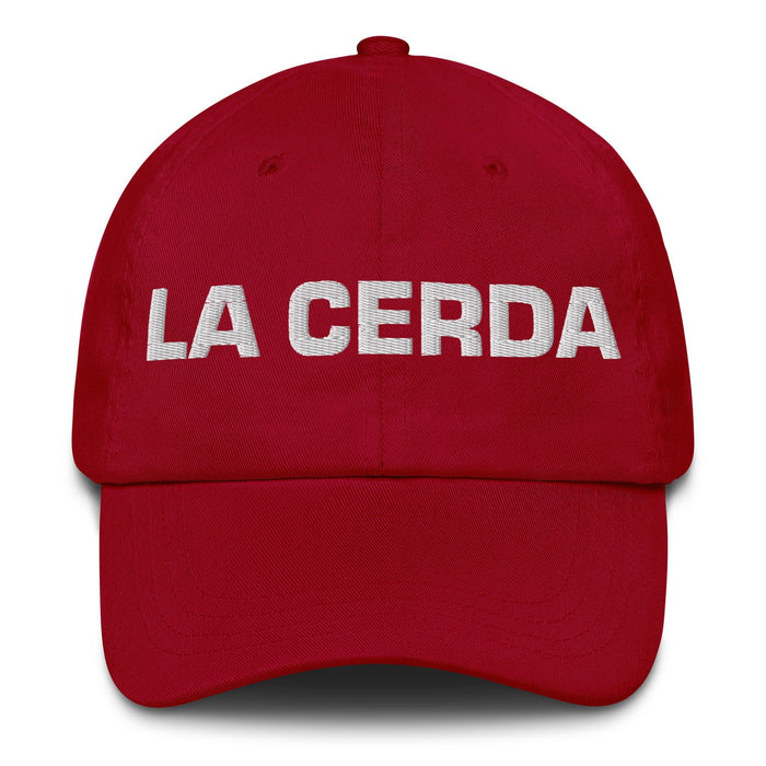 La Cerda The Pig Mexican Spanish Pride Gift Regalo Dad Hat - Mexicada