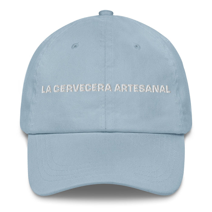 La Cervecera Artesanal The Craft Brewer Mexican Spanish Pride Gift Regalo Dad Hat Mexicada Light Blue