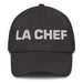 La Chef The Chef Mexican Spanish Pride Gift Regalo Dad Hat Mexicada Dark Grey