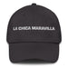 La Chica Maravilla The Wonder Woman / Man Mexican Spanish Pride Gift Regalo Dad Hat Mexicada Dark Grey