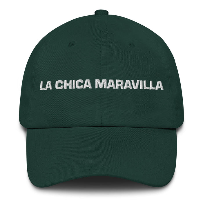 La Chica Maravilla The Wonder Woman / Man Mexican Spanish Pride Gift Regalo Dad Hat Mexicada Spruce