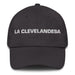 La Clevelandesa The Clevelander Mexican Spanish Pride Gift Regalo Dad Hat Mexicada Dark Grey