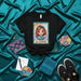 LA COACH Cute Latina Lotería Card T-Shirt - Coach Card Number 12 - Mexican Bingo Art Tee - Unisex Graphic T-Shirt - Unique Gift for Coaches and Fitness Enthusiasts Mexicada