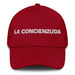 La Concienzuda The Conscientious Mexican Spanish Pride Gift Regalo Dad Hat Mexicada Cranberry