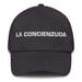 La Concienzuda The Conscientious One Mexican Spanish Pride Gift Regalo Dad Hat Mexicada Dark Grey