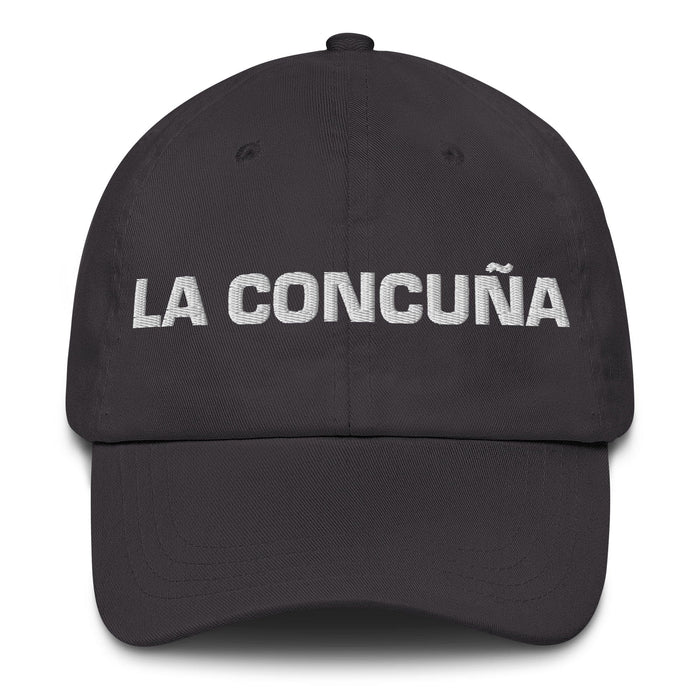 La Concuña The Sister-In-Law's Sister / The Brother-In-Law's Brother Mexican Spanish Pride Gift Regalo Dad Hat Mexicada Dark Grey