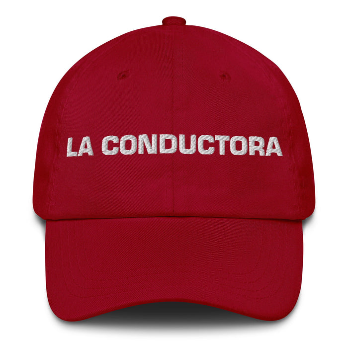 La Conductora The Driver Mexican Spanish Pride Gift Regalo Dad Hat - Mexicada