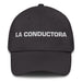 La Conductora The Driver Mexican Spanish Pride Gift Regalo Dad Hat Mexicada Dark Grey