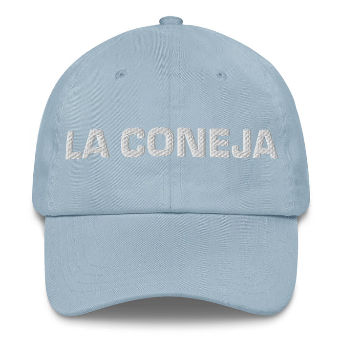 La Coneja The Rabbit Mexican Spanish Pride Gift Regalo Dad Hat Mexicada Light Blue