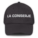 La Conserje The Caretaker Mexican Spanish Pride Gift Regalo Dad Hat Mexicada Dark Grey