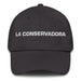 La Conservadora The Conservator Mexican Spanish Pride Gift Regalo Dad Hat Mexicada Dark Grey