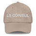 La Cónsul The Consul Mexican Spanish Pride Gift Regalo Dad Hat Mexicada Stone