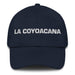 La Coyoacana The Coyoacán Resident Mexican Spanish Pride Gift Regalo Dad Hat Mexicada Navy