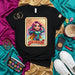 La Crack Loteria Card T-Shirt: Superhero Woman Design, Funny Latina Lotería Game Inspired Graphic Tee, Mexican Culture Unisex Shirt Gift Mexicada