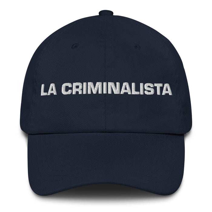 La Criminalista The Criminalist Mexican Spanish Pride Gift Regalo Dad Hat - Mexicada