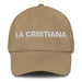 La Cristiana The Christian Mexican Spanish Pride Gift Regalo Dad Hat Mexicada Khaki