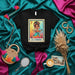 LA CUBANA T-Shirt, Loteria Card Design, Women's Unique Graphic Tee, Cuban Heritage Gift, Number 7 Retro Style Artwork, Unisex Apparel for Latina Pride Mexicada