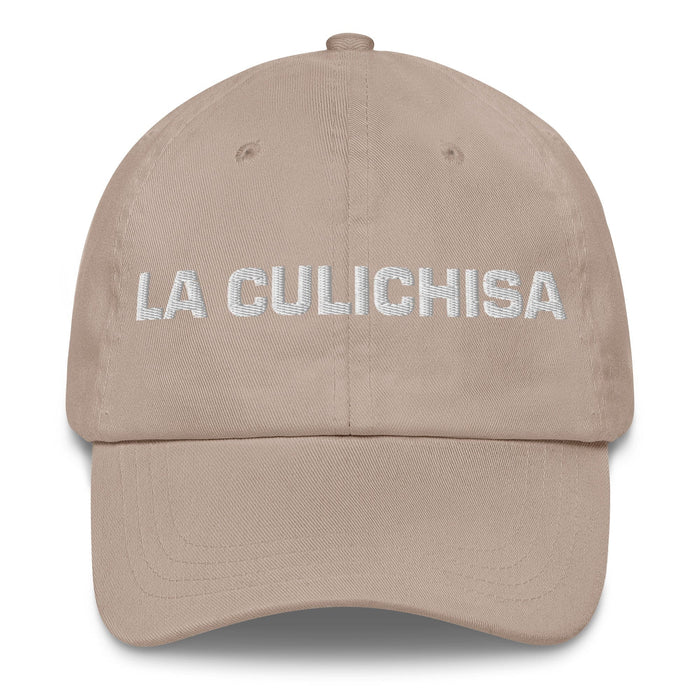 La Culichisa The Culiacán Resident Mexican Spanish Pride Gift Regalo Dad Hat Mexicada Stone