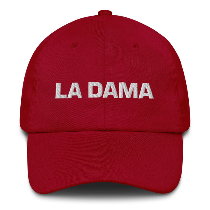 La Dama The Lady Mexican Spanish Pride Gift Regalo Dad Hat - Mexicada