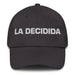 La Decidida The Decisive One Mexican Spanish Pride Gift Regalo Dad Hat Mexicada Dark Grey