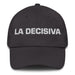 La Decisiva The Decisive One Mexican Spanish Pride Gift Regalo Dad Hat Mexicada Dark Grey