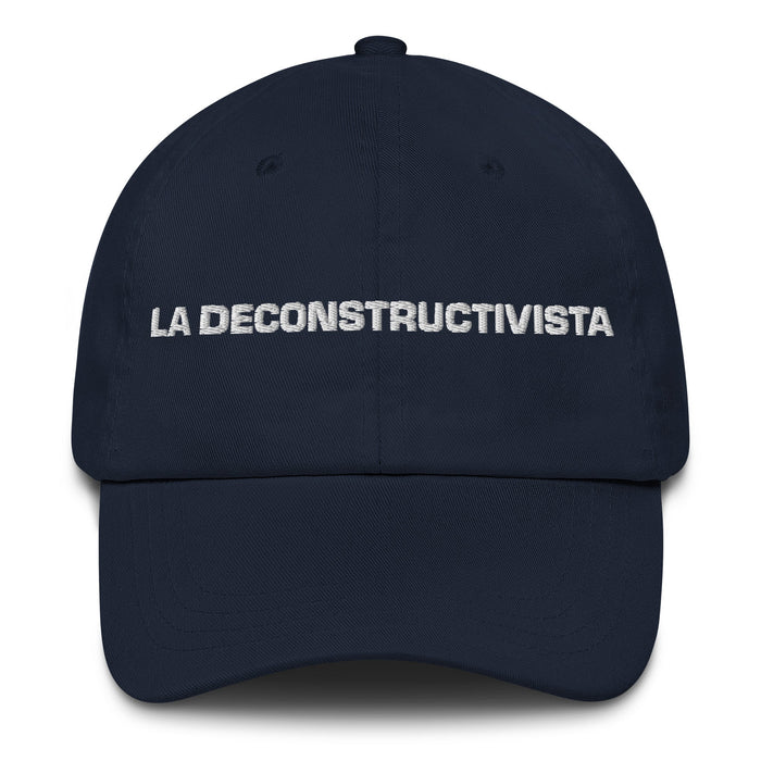 La Deconstructivista The Deconstructivist Mexican Spanish Pride Gift Regalo Dad Hat - Mexicada